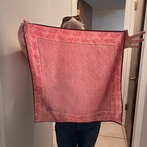 Vera Neumann vintage cherry blossom scarf 22 x 22